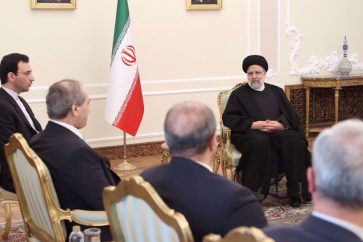 Le chef de la diplomatie syrienne reçu par le président Raïssi. (Archives)