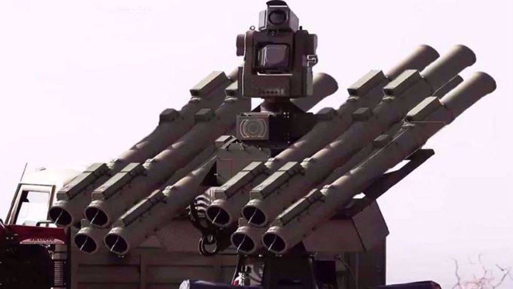 Le système de défense aérienne Majid AD-08, l'un des systèmes les plus récents de fabrication iranienne. ©Iran Press/Archives