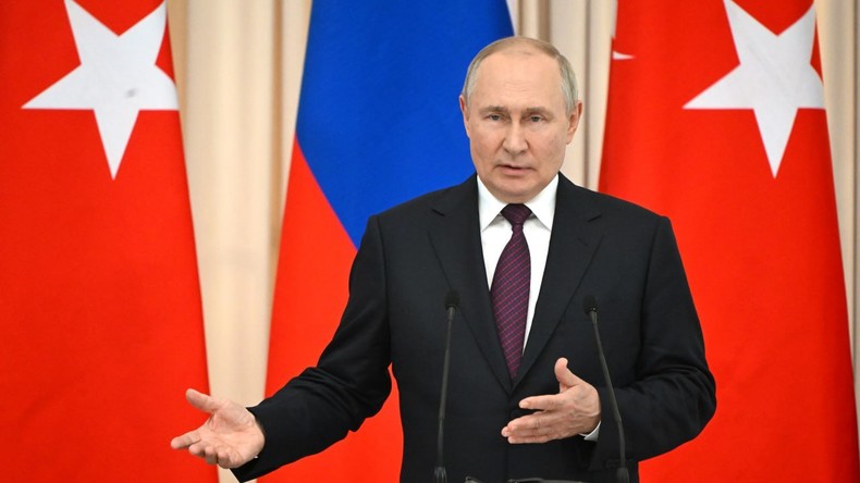 Le président russe Vladimir Poutine à Sotchi, le 4 septembre 2023.