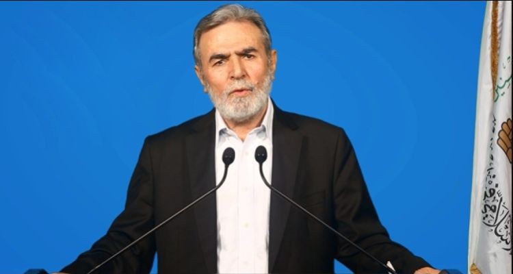 Secrétaire général du Jihad islamique, Ziad al-Nakhaleh.