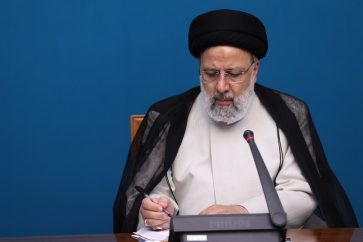 Le président iranien Ebrahim Raïssi