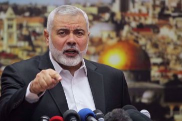 Ismaïl Haniyeh, chef du bureau politique du Hamas