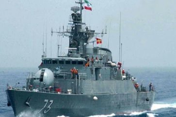 La frégate iranienne Sabalan de classe Alvand. (Archives)