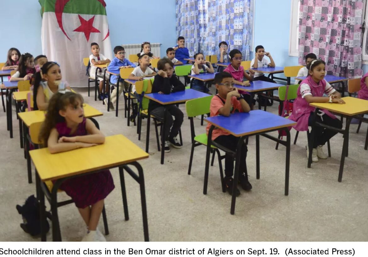 Des élèves algériens (illustration)