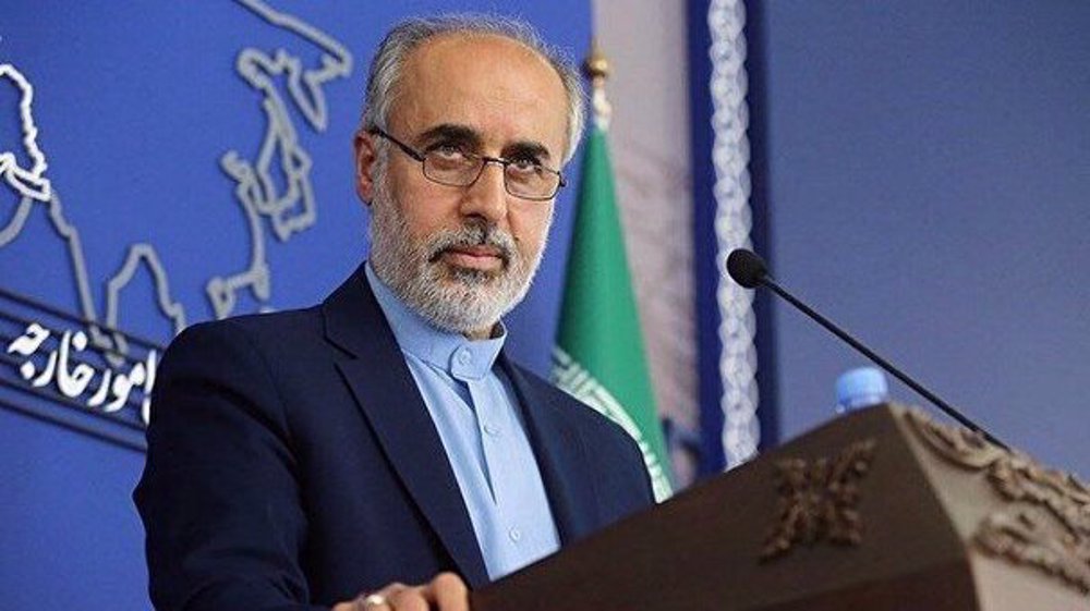 Le porte-parole du ministère iranien des Affaires étrangères, Nasser Kanani. ©IRIB