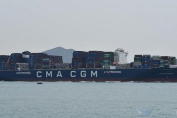 Le cargo israélien CMA CGM (illustration)