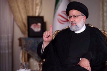 Le président iranien Ebrahim Raïssi