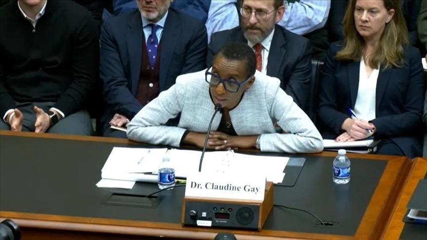 La désormais ex-présidente de l'université Harvard Claudine Gay a été contrainte de quitter son poste