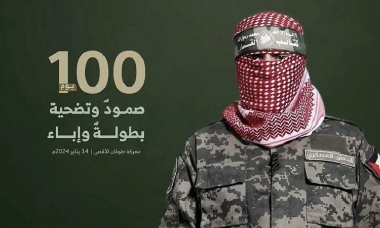 Le porte-parole des Brigades Al-Qassam, Abou Oubeida