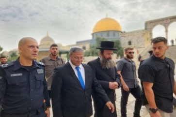 Incursion de Ben Gvir dans les cours de la mosquée d'AlAqsa