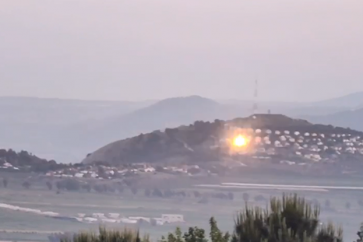 Tirs de la Résistance islamique sur la colonie de Metulla