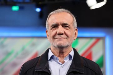 Massoud Pezeshkian, président iranien élu.