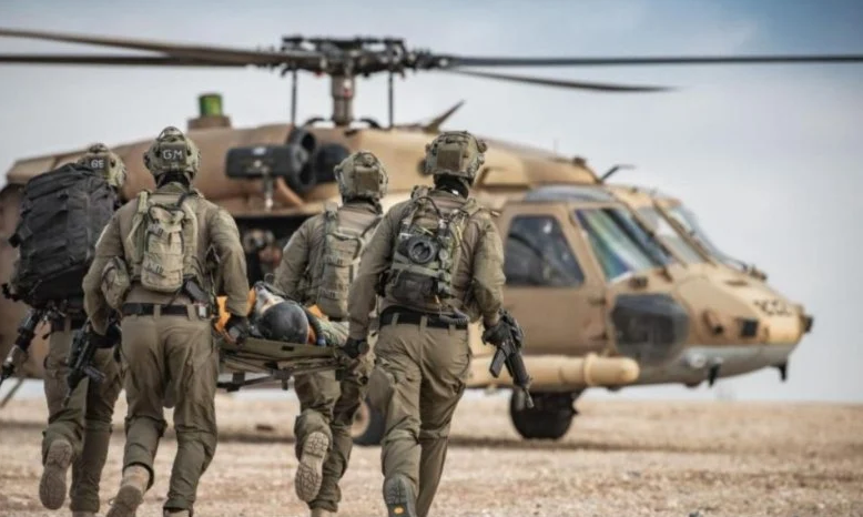 Evacuation des soldats israéliens (illusttation)