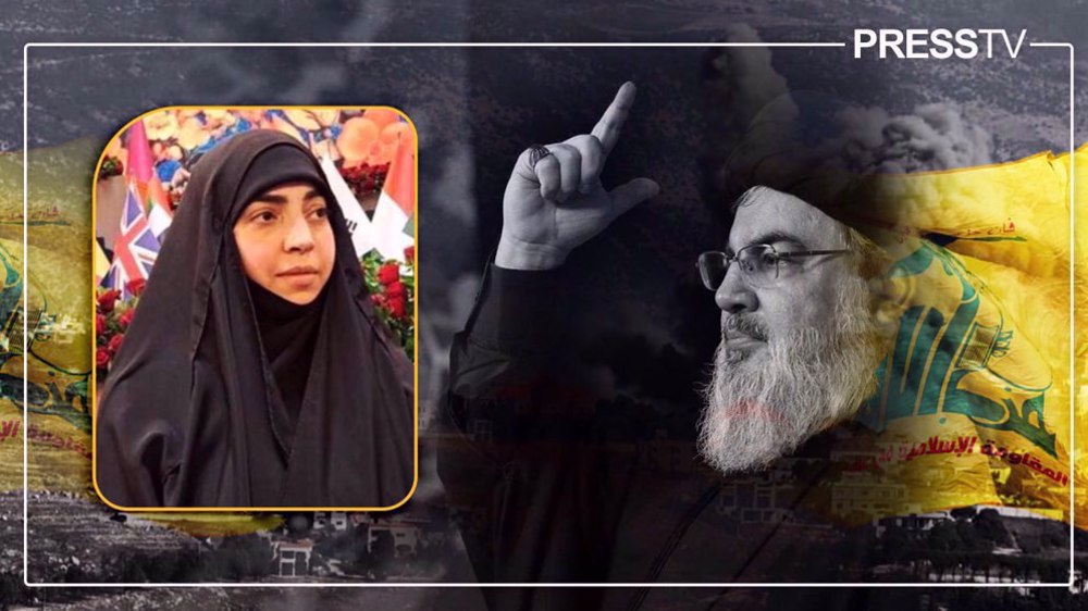La fille du maitre des martyrs de l’Oumma, Zeinab Nasrallah, parle de son père, lors d’une interview avec le site iranien PressTV.