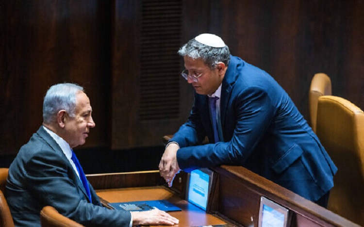 Benjamin Netanyahu et Itamar Ben Gvir