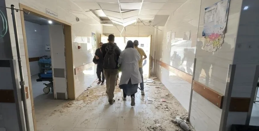 Hôpital Kamal Adwan, au nord de la bande de Gaza (Illustration)