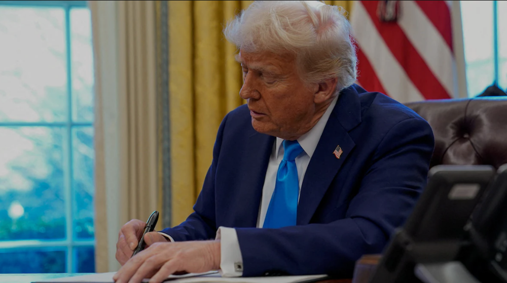 Le président américain Donald Trump