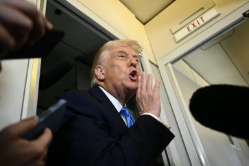 Le président américain, Donald Trump