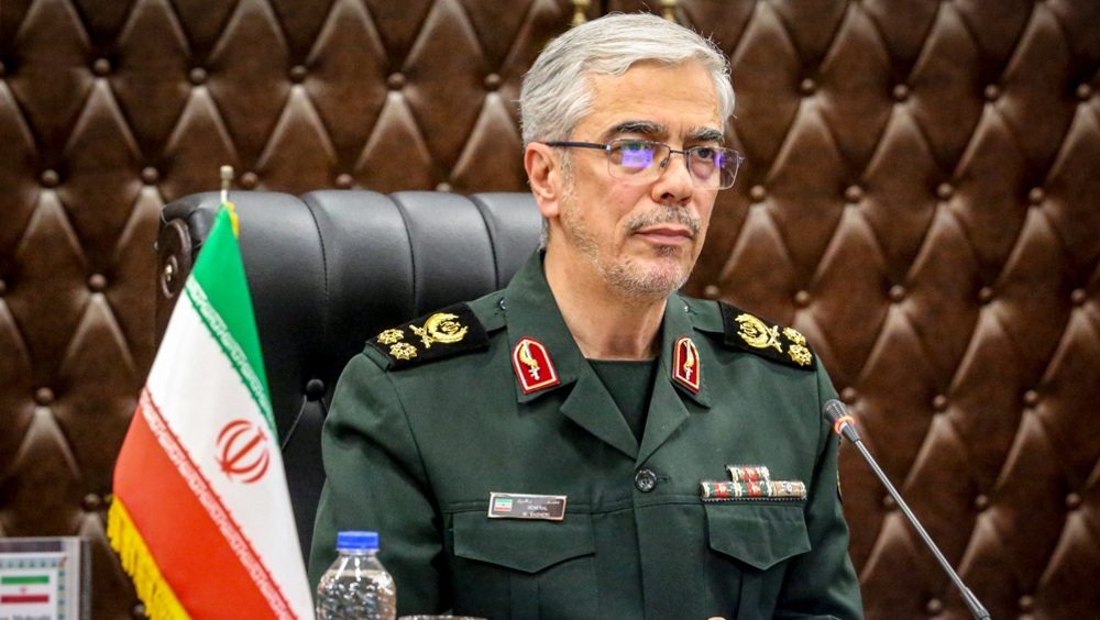 Le général Mohammad Baqeri, chef d'état-major des forces armées iraniennes.