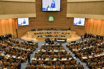 Siège de l’Union africaine à Addis-Abeba, Éthiopie, le 15 février 2025. © Xinhua