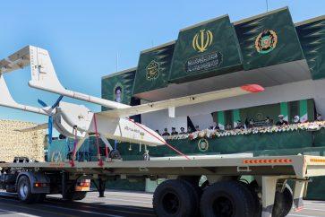 Journée de l'armée en Iran : défilé militaire marqué par une forte présence de drones, le 18 avril 2025. ©president.ir