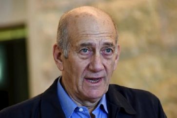 L'ancien Premier ministre israélien, Ehud Olmert