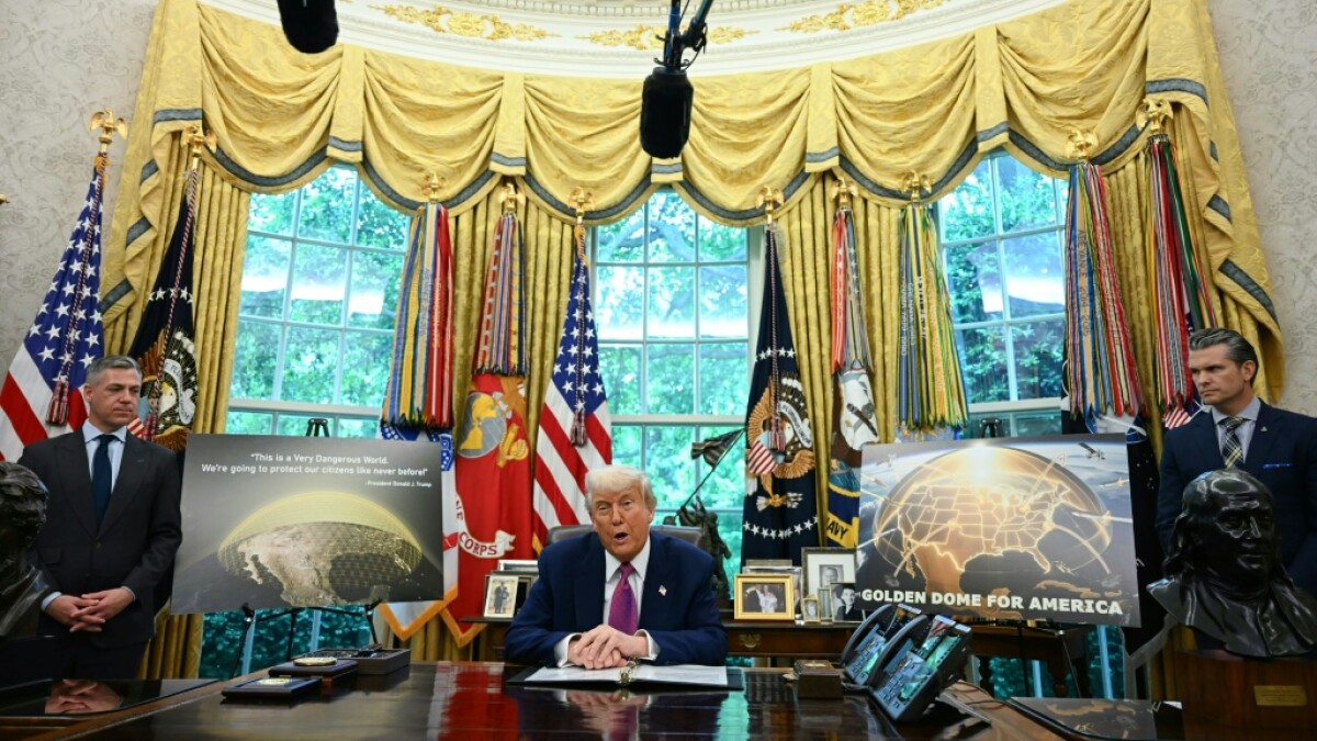 Le président américain Donald Trump