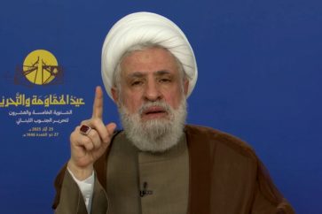 Le secrétaire général du Hezbollah, Cheikh Naim Qassem