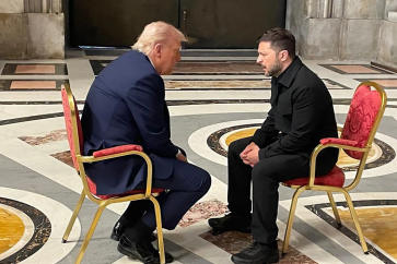 Donald Trump et Volodymyr Zelensky