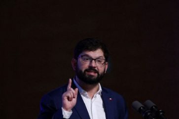 Le président chilien Gabriel Boric