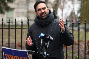 Le candidat à la mairie de New York, Zohran Mamdani
