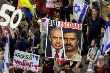 le Premier ministre israélien est assimilé à Pablo Escobar, l'un des principaux barons de la drogue dans les années 1980 dont l’influence a plongé la Colombie dans un cycle inouï de violence.