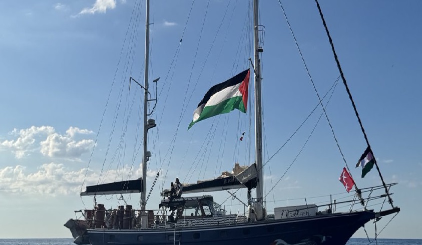 Le navire Madleen transporte des médicaments, de la nourriture et des produits pour bébés vers Gaza, où l'aide humanitaire est bloquée par ‘Israël’ depuis le 2 mars.