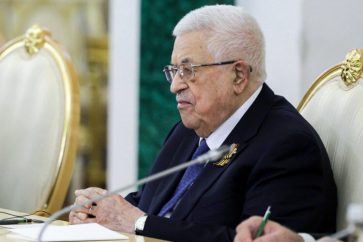 Le président de l'Autorité palestinienne Mahmoud Abbas
