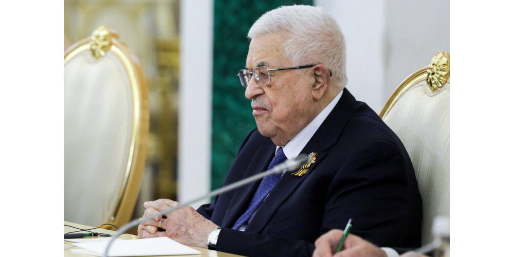 Le président de l'Autorité palestinienne Mahmoud Abbas