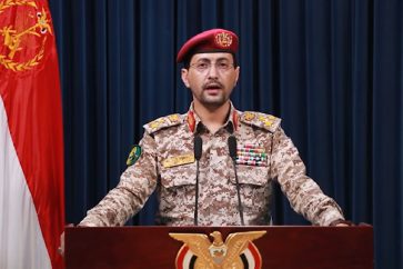 Le porte-parole des Forces armées yéménites le général Yehya Saree