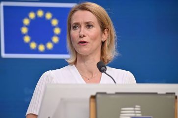 La haute représentante de l'UE pour les affaires étrangères, Kaja Kallas. ©Anadolu