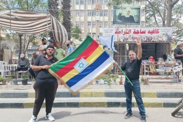 Sur la place al-Karama à Soueida