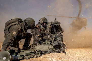 Transfert d'un soldat israélien visé par la Résistance palestinienne à Gaza (Illustration)