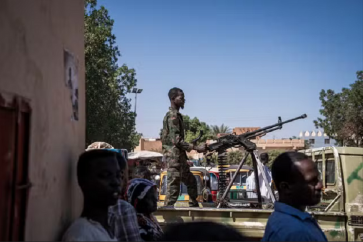 Un soldat de l'armée soudanaise (Illustration)