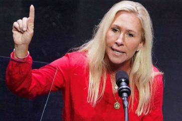 La députée républicaine américaine Marjorie Taylor Greene