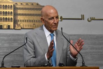 L'envoyé américain pour le Liban et la Syrie Thomas Barrack.