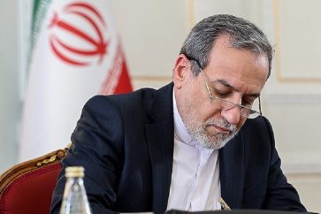 Le ministre iranien des Affaires étrangères Abbas Araghchi