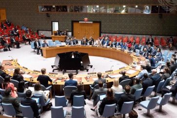 La Russie et la Chine ont voté pour reporter la réimposition des sanctions des Nations Unies contre l'Iran, New York, le vendredi, 26 septembre 2025.©UN PHOTO