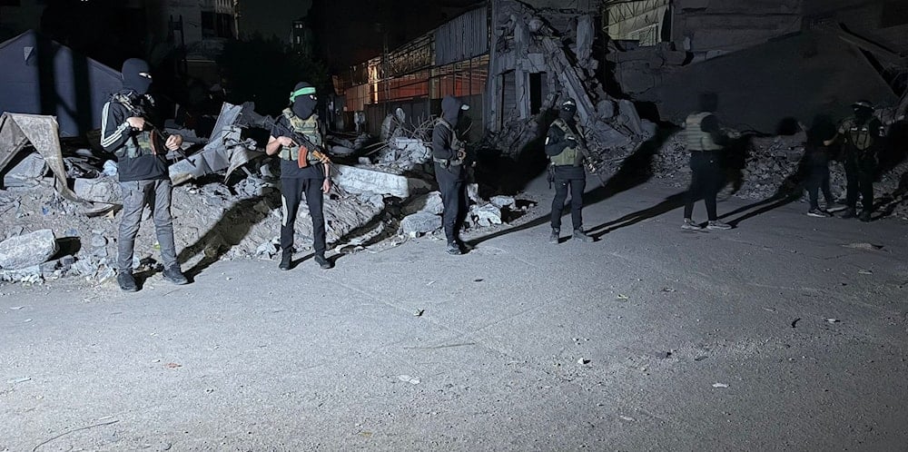 Combattants du Hamas à Gaza