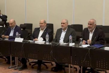 La délégation de négociation du Hamas qui s'est rendu à Charm el-Cheikh