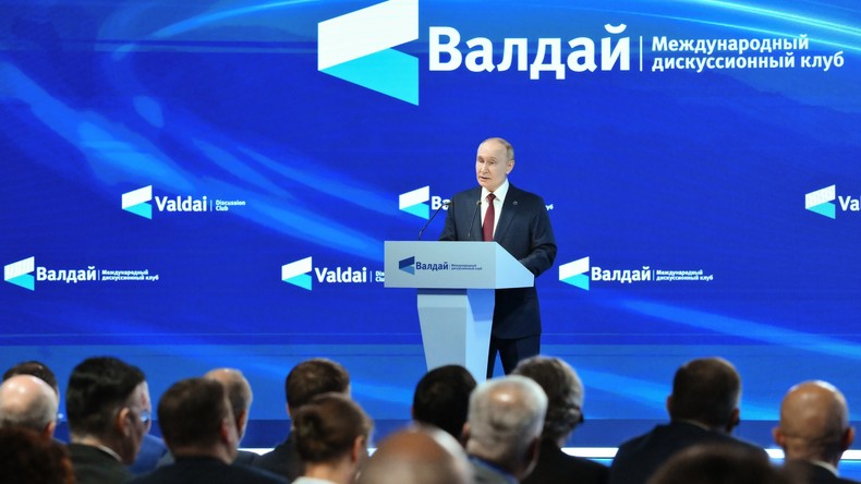 Selon le président russe, l’échec de l’hégémonie occidentale n’est qu’une question de temps