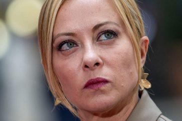 La cheffe du gouvernement italien Giorgia Meloni