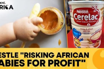 Nestlé gave de sucre ses produits pour bébés destinés à l’Afrique.