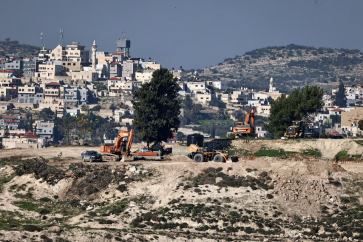 Des colonies en Cisjordanie occupée (Illustration)